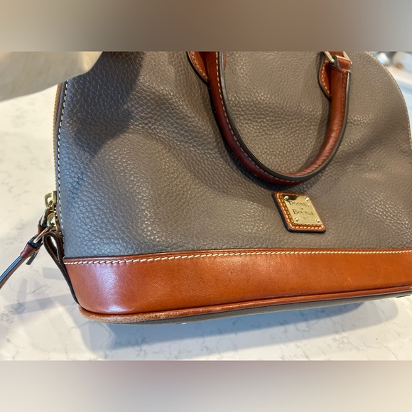 Dooney & Bourke Pebble Grain Zip Zip Satchel - Picture 5 of 16